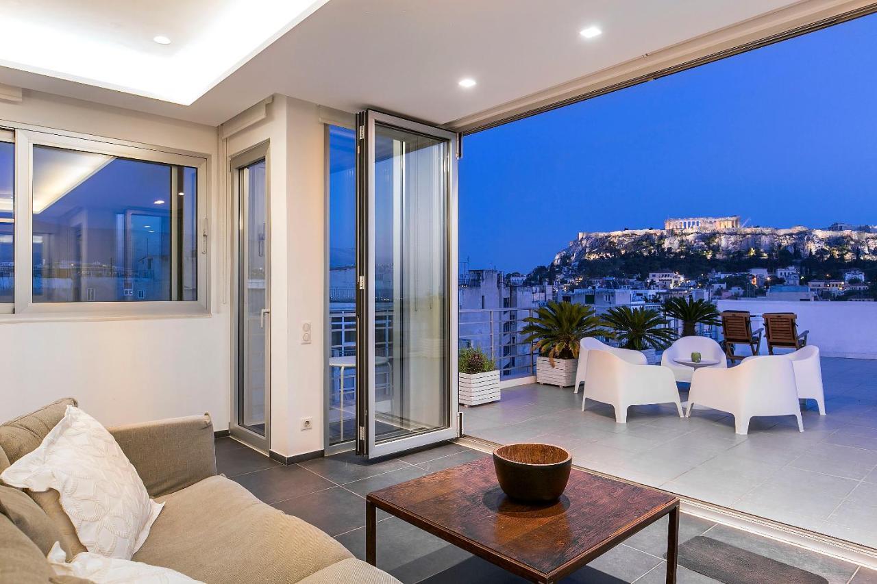 雅典Acropolis Panorama View Penthouse With Private Terraces A Contemporary Parthenon公寓 外观 照片