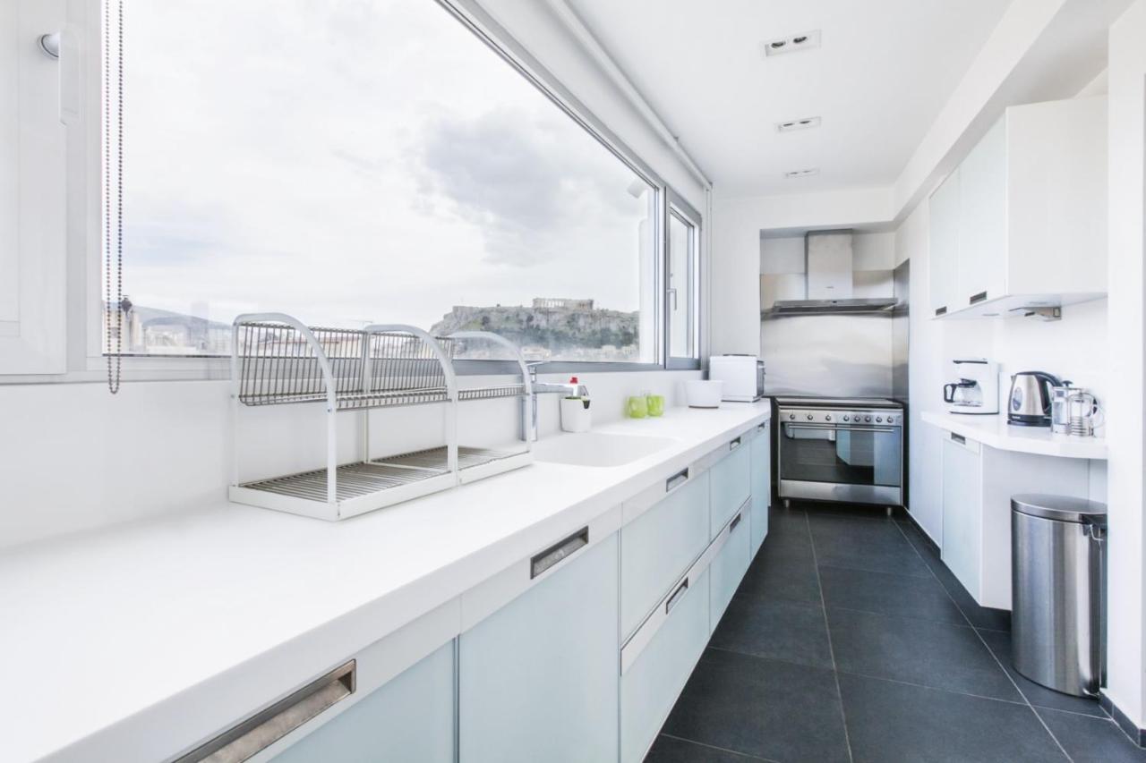 雅典Acropolis Panorama View Penthouse With Private Terraces A Contemporary Parthenon公寓 外观 照片